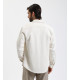 Overshirt con fantasia in rilievo