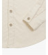 Overshirt con fantasia in rilievo