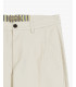 Pantaloni carrot cropped con pinces