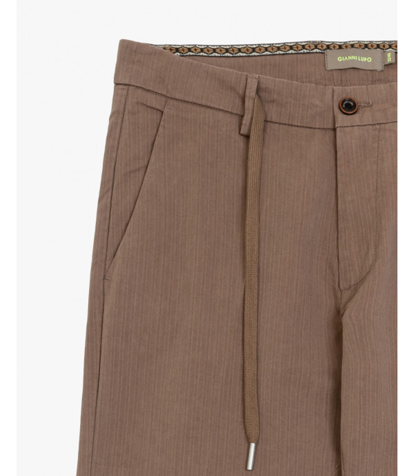 Pantaloni slim fit con coulisse