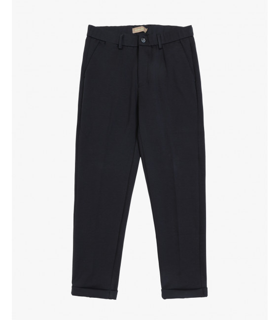 Pantaloni carrot fit con vita elasticizzata
