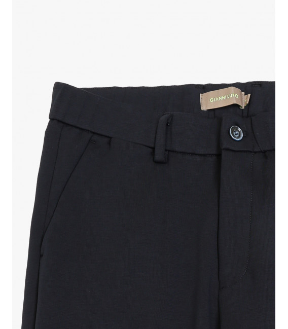 Pantaloni carrot fit con vita elasticizzata
