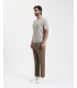 Pantaloni carrot fit con vita elasticizzata