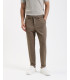 Pantaloni carrot fit con vita elasticizzata