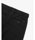 Elastic waist carrot fit trousers