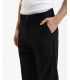 Wide leg relaxed fit trousers