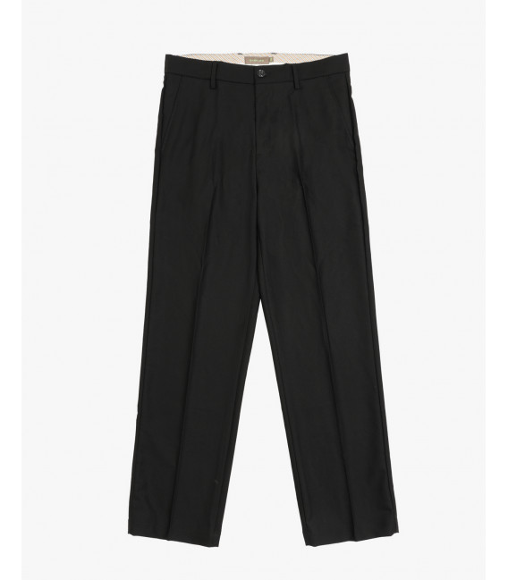 Wide leg relaxed fit trousers