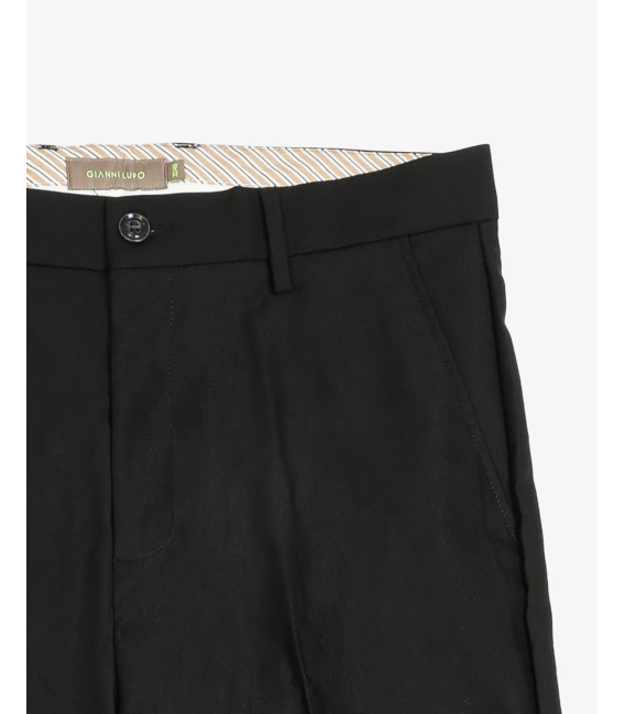 Wide leg relaxed fit trousers