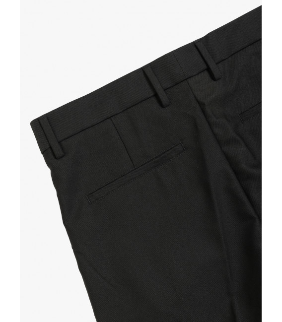 Wide leg relaxed fit trousers
