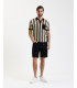 Knit polo shirt