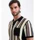 Knit polo shirt