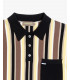 Knit polo shirt