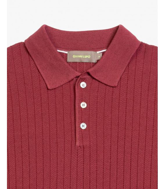 Knit polo