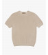 T-shirt in maglia texturizzata