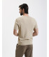 T-shirt in maglia texturizzata