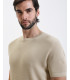 T-shirt in maglia texturizzata