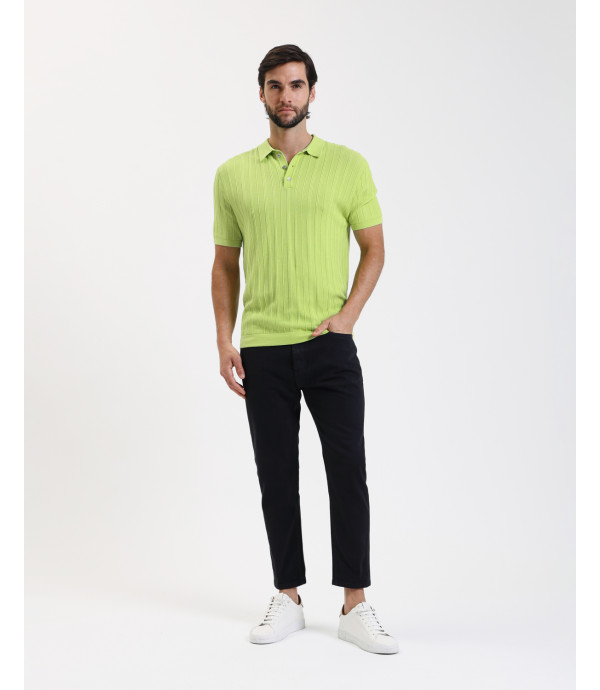 Knit polo