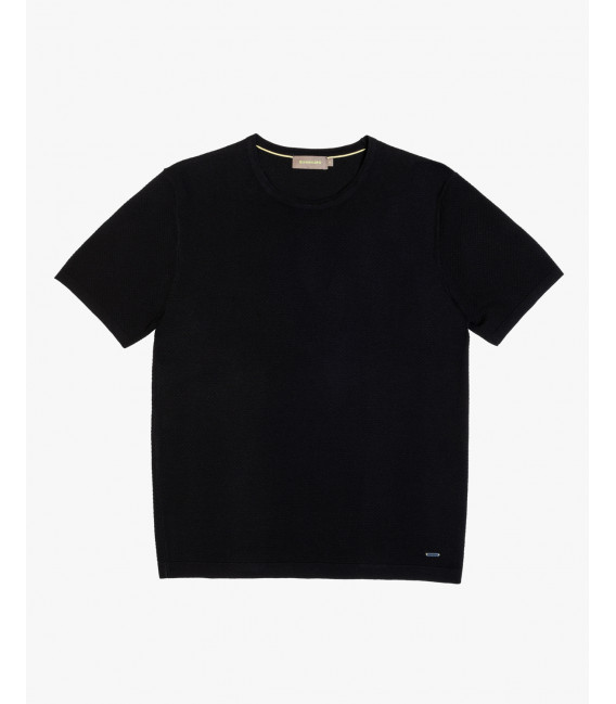 Knit textured t-shirt