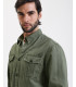 Overshirt in cotone