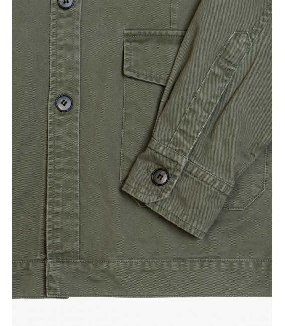 Overshirt in cotone