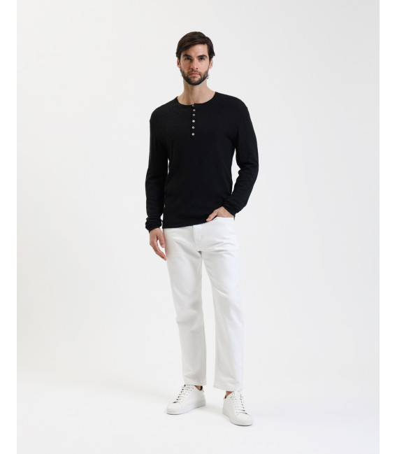 ANDY selvedge carrot fit jeans