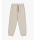 Textured joggers with double drawstring