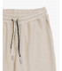 Textured joggers with double drawstring