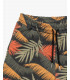 Jogger shorts with leaves