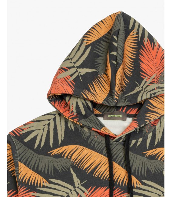 Botanical printed sweatshirt