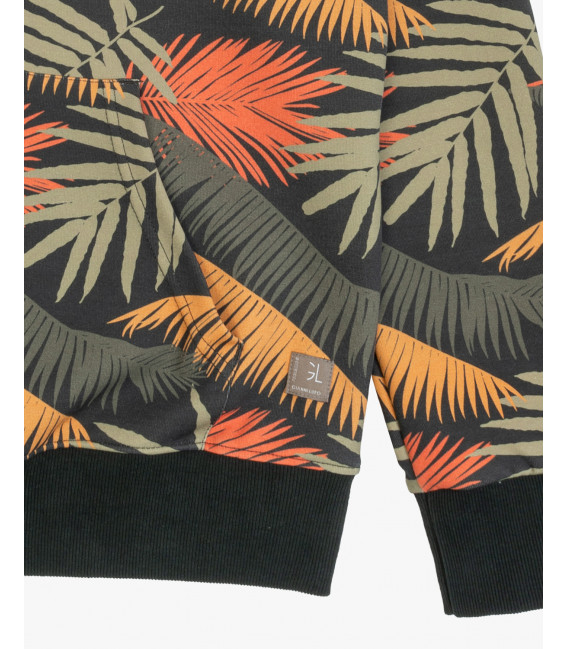 Botanical printed sweatshirt