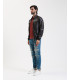 Jeans BRUCE regular fit con rotture e riparazioni