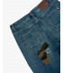 Jeans GRANT carrot fit con patch e rotture
