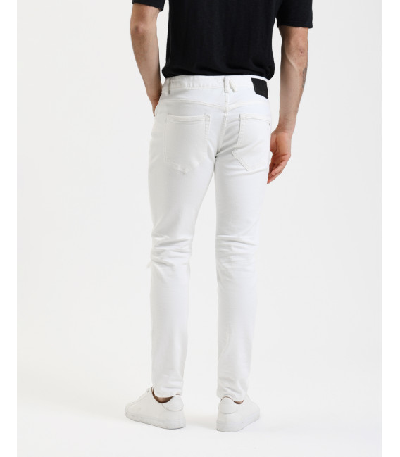 KEVIN skinny fit jeans with patches and rips