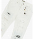 KEVIN skinny fit jeans with patches and rips