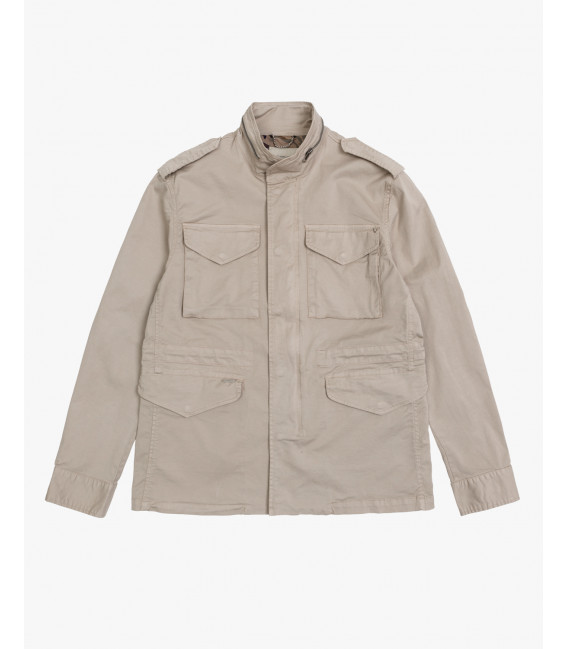 Field jacket in cotton
