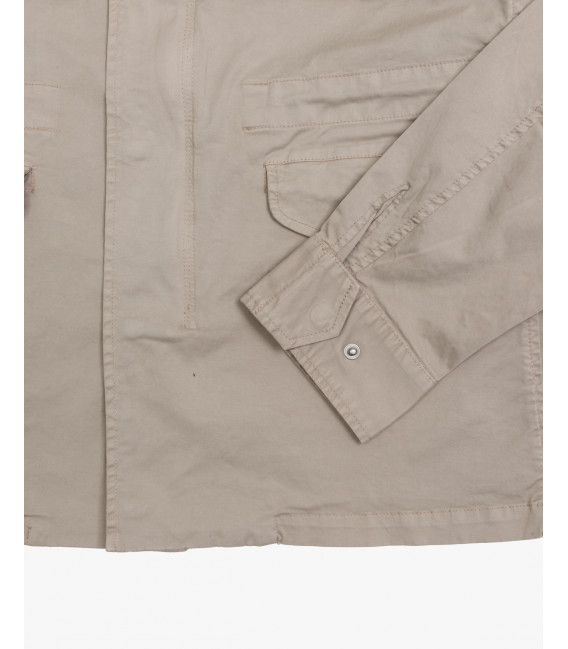 Field jacket in cotton
