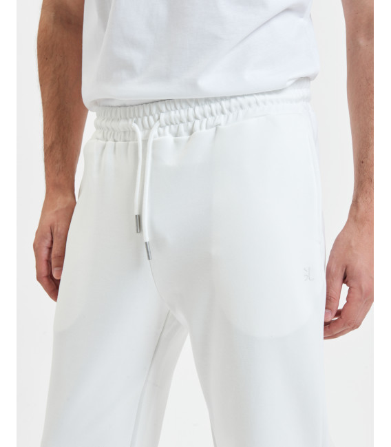Emboidered logo joggers