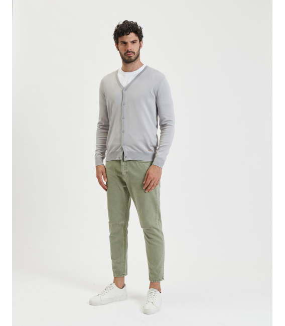Lightweight knitted cardigan