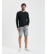 Maglione girocollo texturizzato