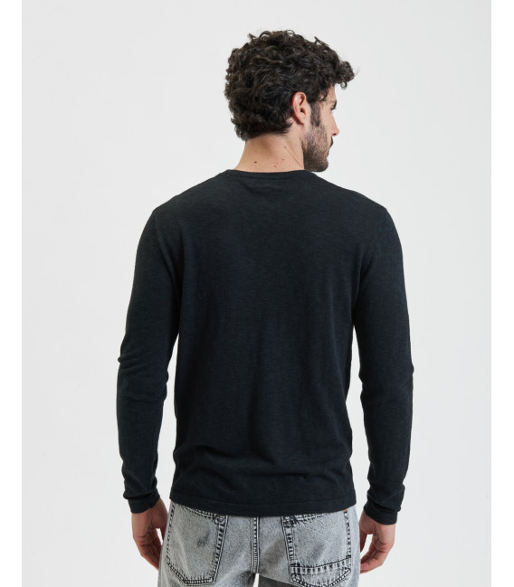 Maglione girocollo texturizzato