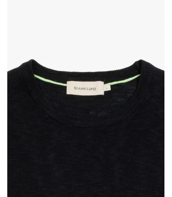 Maglione girocollo texturizzato