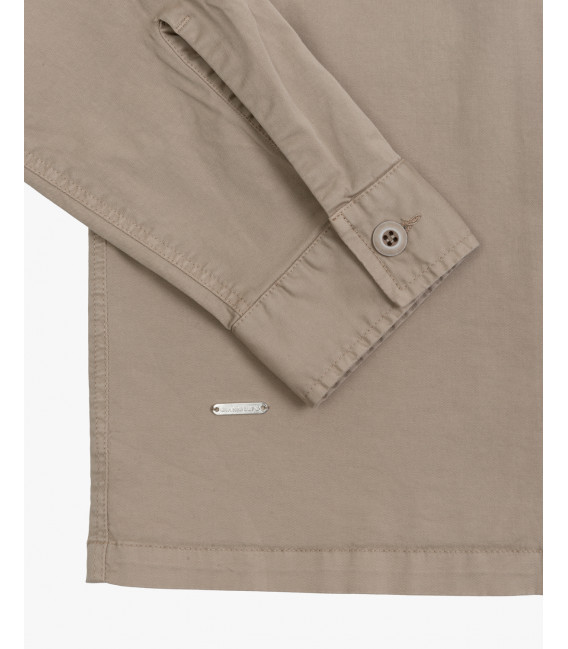 Overshirt in cotone
