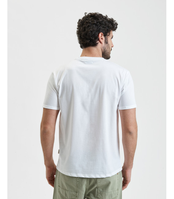 Extra-fine cotton t-shirt with pocket
