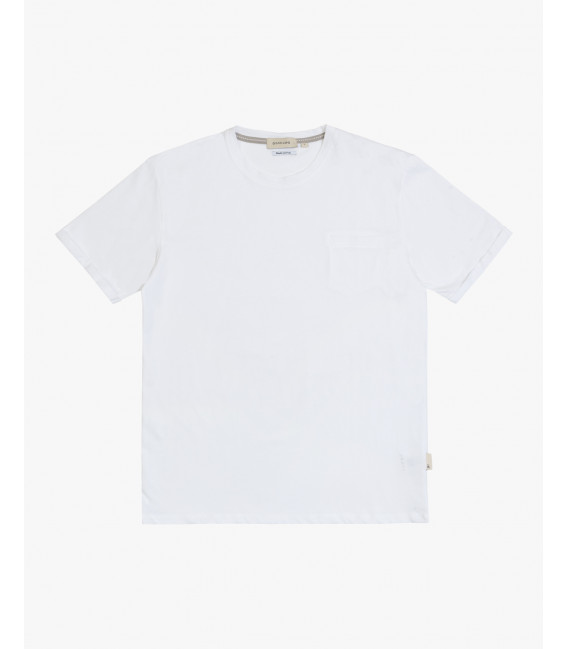 Extra-fine cotton t-shirt with pocket