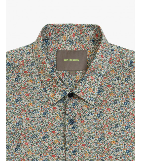 Floral printed shirt