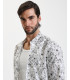 Camicia in fantasia floreale