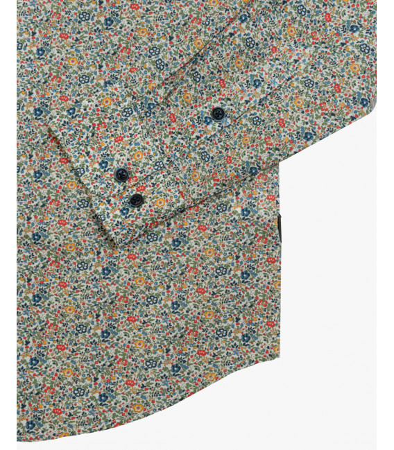 Floral printed shirt