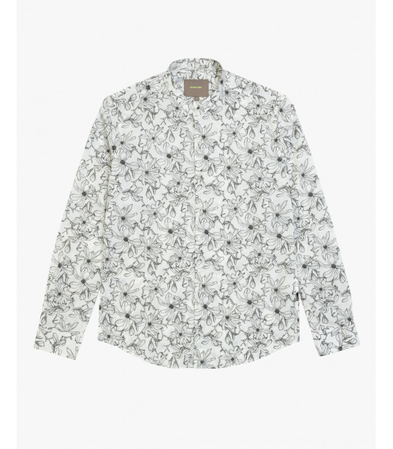 Camicia in fantasia floreale