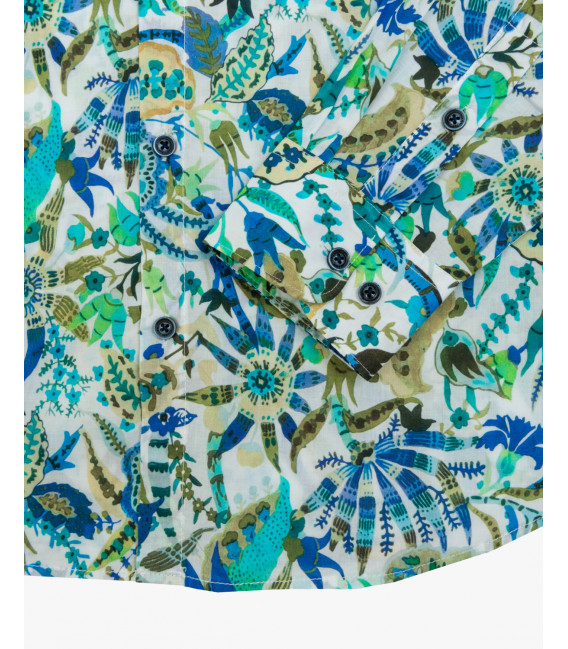 Botanical printed shirt