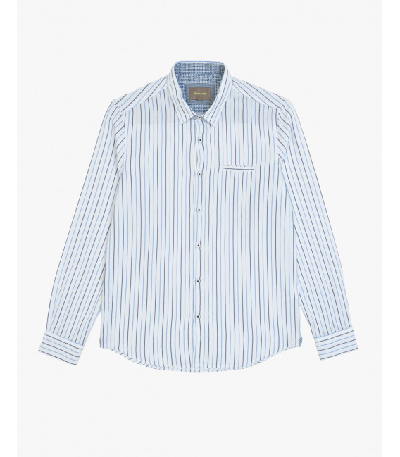 Striped cotton shirt